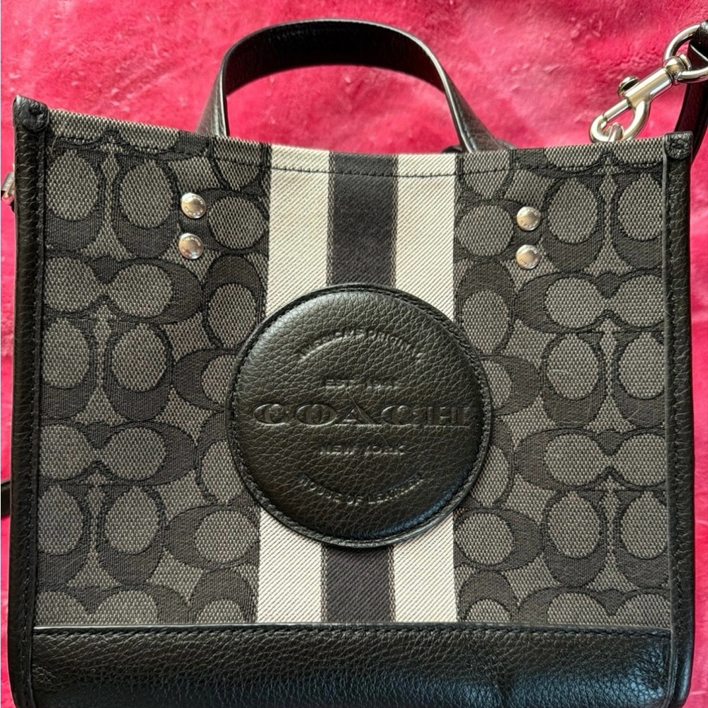 Coach Mini Black and Gray Dempsey